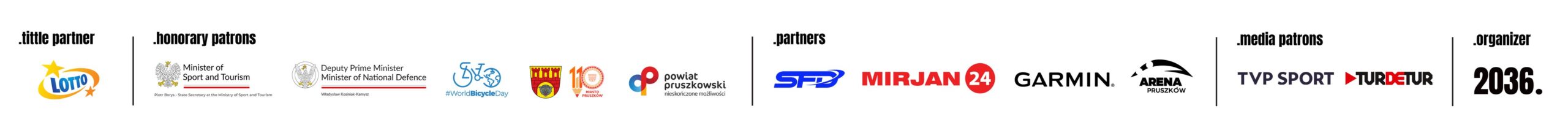 Partners and honorary patronages