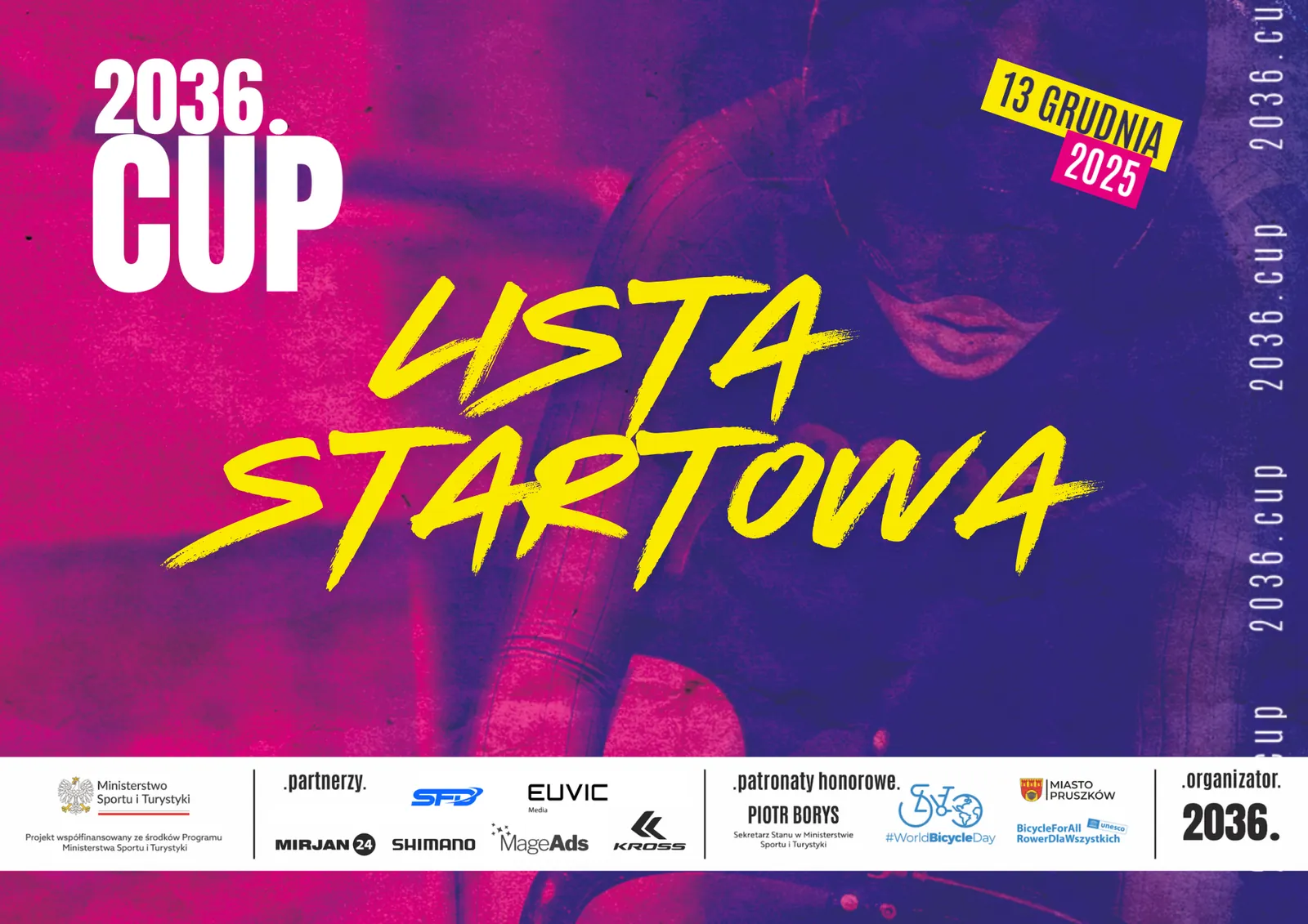 Oficjalna lista startowa 2036. CUP